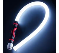 Bâton lumineux LED flexible de 76,2 cm, lampe de travail pliable super lumineuse avec 3 modes, lampe de poche LED mains libres rechargeable pour les espaces restreints, réparation automobile