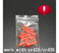 Bâton Lumineux Led Pour Flotteur De Pêche De Nuit,Lot De 5 Pièces,Accessoire Sans Batterie Crprocecr322 Crenflé Cr435 J486 - Type Big Red Bulb
