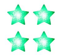 Bâton lumineux Portable en forme d'étoile, 4-feu vert vert