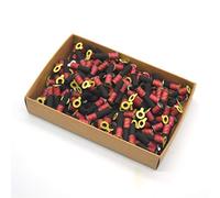 Baton Moxa Armoise Pure,Moxibustion 180pcs Mini Moxa Tube Auto-Stick Moxibustion Sticker Therapy Point de chauffage Meridian(180pcs Smokeless)
