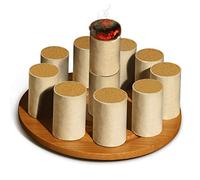 Baton Moxa Armoise Pure,Moxibustion 49pcs Moxa Conès Pure sans fumée Stick pour Acupuncture Thermothérapie Masibustion
