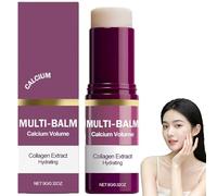 Bâton multi-baume au calcium - Anti-âge et raffermissant - Soin coréen - Hydratant et raffermissant pour la peau - Bâtonnets de collagène pour le visage, les yeux, le cou (1 pièce)