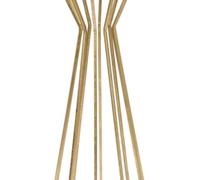 Table d'appoint décoratif rond haut en métal doré style glam 38cm Stick