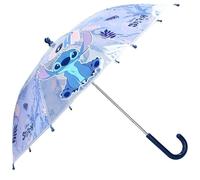Bâton Parapluie | Disney Stitch | bleu & transparent | Parapluie Enfant