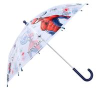 Vadobag Spiderman Parapluie pour enfant, transparent et bleu, 58 x 72 cm, bleu, 70,0 cm