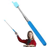 Bâton pointeur pour enseignant - Bâton pointeur extensible, aide pédagogique télescopique, main claire et visible pour diriger l'attention | Idéal pour les leçons, les réunions, les instructions