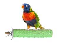 Bâton pour Broyer Le Support pour - Support pour Broyer Les Griffes, Perche Glaçée en Cage, Jouet De Perche en Cage avec Sable De Quartz Naturel | Bâton pour A