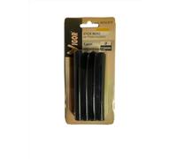 Bâton pour pistolets à collectionner, noir, 100 g, 8 pièces, 110 x 11,8 mm