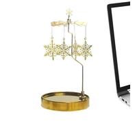 Bâton rotatif | Support rotatif avec petit aimant | Pour mariage romantique, fête de Noël, décoration de cheminée, table de maison, cadeau de vacances