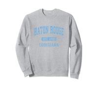 Baton Rouge Louisiane Los Angeles Design athlétique vintage Sweatshirt