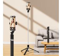 Bâton selfie avec trépied télescopique et télécommande R1L - 1,7 m - Noir KP38016