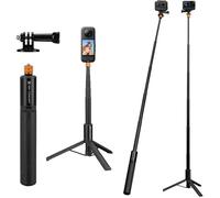 Bâton Selfie Trépied Pour Caméra D'Action 120Cm,Invisible Extensible Poignée Portable,Support De Trépied Pour Go Pro Hero 13 12 11