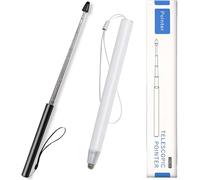 Baton Telescopique,2 Pièces Télescopique Pointeur Avec 2 Longes,Pointeur Extensible Jusqu'à 100cm,Peut Servir De Stylo Capacitif,Pour Les Réunions,Les Salles De Classe Et Téléphones,Tablettes