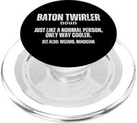 Baton Twirler Definition Baton Fier Drôle Baton Twirling PopSockets PopGrip pour MagSafe