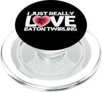 Baton Twirling Baton Twirling Baton Twirler Baton Twirler PopSockets PopGrip pour MagSafe