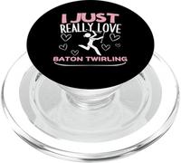 Baton Twirling Baton Twirling Baton Twirler Baton Twirler PopSockets PopGrip pour MagSafe