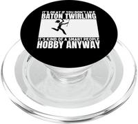 Baton Twirling est pour Les Personnes intelligentes Funny Baton Twirler PopSockets PopGrip pour MagSafe