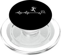 Baton Twirling Heartbeat Baton Twirler Baton Twirler PopSockets PopGrip pour MagSafe