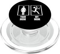 Baton Twirling Your Mom My Mother Daughter Baton Twirler PopSockets PopGrip pour MagSafe