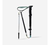 Bâton Ultra-Compact de Trek - Longue poignée façonné 3D - De 110 à 130 cm - Replié 36 cm - Léger et Robuste Aluminium 7075-T6 - Pointe en tungstène