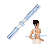 Bâton Yoga, 32 Pouces Bâtons Yoga Correcteurs Postures, Bâtons Yogas Dos Avec Tube En Acier Et Mousse, Redresseur Dos Réglable Correcteur Posturess Correction Bosse, Pour Adultes Et Enfant