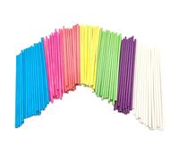 Bâtonnet à Cake Pop, pour Bonbons, Pâtisserie DIY, Décoration de Gâteau, 7 Couleurs, 30 Pièces Chacune