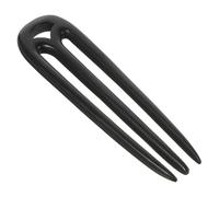 Bâtonnet à Cheveux en Bois de Foncé, Fourche à Trois Dents | Finition Lisse et Discrète, Tenue Sûre des Chignons, Usage Récital ou Cosplay, Lot de 1 Pièce