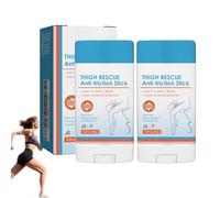 BâTonnet Anti-Friction, CrèMe Hydratante Et Anti-Friction En Stick, CrèMe Anti-Irritations Pour Les Cuisses Et La Peau, Stick RéSistant Pour Les Cuisses Et Les Aisselles Baume Non Gras (2 PCS)