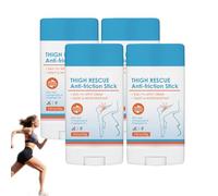 BâTonnet Anti-Friction, CrèMe Hydratante Et Anti-Friction En Stick, CrèMe Anti-Irritations Pour Les Cuisses Et La Peau, Stick RéSistant Pour Les Cuisses Et Les Aisselles Baume Non Gras (4 PCS)