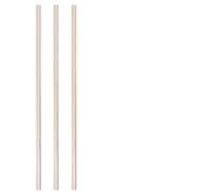 Batonnet Bois Lot de 3 à 30 bâtons ronds en bois balsa 12 mm diamètre, for modélisme d'avion et bateau, chevilles for travaux manuels, 10 50 cm(12x500mm-3pcs)