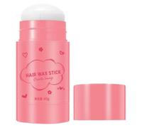 Bâtonnet de Cire Capillaire Rose pour Femmes et Garçon et Filles, Fixation | Lissage des Mèches Rebelles, Tenue Forte, Usage Coiffant Polyvalent, Format Bâtonnet, Cire