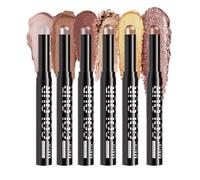 Bâtonnet de Fard à Paupières Crémeux, Stylo Maquillage Effet Dégradé Pour Regard Lumineux, 6 Nuances Résistantes Texture Douce pour Mariage Fêtes Déguisement Voyage