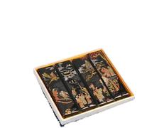 Bâtonnet d'encre chinoise Songyan for débutants, pratique de la calligraphie et peinture traditionnelles, bandes colorées, 1 pièce