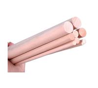 Batonnet En Bois 1-5Pcs Solid Wood Round Sticks Diameter 3-50mm DIY Craft Material for Ice Lollies Cake Model Building Woodworking Length 300mm(3.0mm 5pcs color 05)