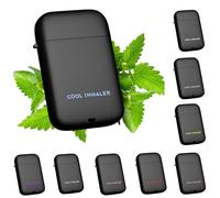 Bâtonnet Inhalateur Nasal | Bâtons Nasaux pour la Respiration | Appareil Vaporisateur à Double Embout, Diffuseur d'Huiles Essentielles Naturelles pour Voyage, Congestion Sinusale, Nausées et Mal des T