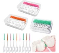 Bâtonnet Interdentaire,Bâton De Fil Dentaire,120 Pcs Brossettes Interdentaire,Brossette Dentaire Cure Dent Brossette Bâtonnet,Outil De Nettoyage De Dents Pour Inter Dentaire Interdentaire.[Y399]