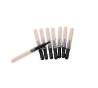 Bâtonnet Interdentaire Boîte de 50 brossettes interdentaires 0,5 mm for nettoyer les espaces et assurer une bonne hygiène buccale pour Nettoyer(Black)