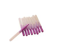Bâtonnet Interdentaire Boîte de 50 brossettes interdentaires 0,5 mm for nettoyer les espaces et assurer une bonne hygiène buccale pour Nettoyer(Purple)