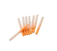 Bâtonnet Interdentaire Boîte de 50 brossettes interdentaires 0,5 mm for nettoyer les espaces et assurer une bonne hygiène buccale pour Nettoyer(Orange)