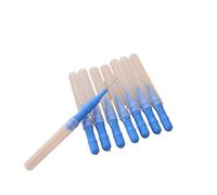 Bâtonnet Interdentaire Boîte de 50 brossettes interdentaires 0,5 mm for nettoyer les espaces et assurer une bonne hygiène buccale pour Nettoyer(Blue)