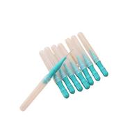 Bâtonnet Interdentaire Boîte de 50 brossettes interdentaires 0,5 mm for nettoyer les espaces et assurer une bonne hygiène buccale pour Nettoyer(Lake blue)