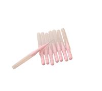 Bâtonnet Interdentaire Boîte de 50 brossettes interdentaires 0,5 mm for nettoyer les espaces et assurer une bonne hygiène buccale pour Nettoyer(Light pink)