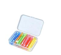 Bâtonnet Interdentaire Boîte de 60 cure-dents/brosse interdentaire dentaire 0,6-1,5 mm, fil en forme I pour Nettoyer(Mix color)