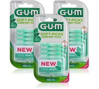 Bâtonnet Interdentaire - Gum - Soft-Picks® Comfort Flex - Caoutchouc Souple - Parfum Menthe - 36 Unités