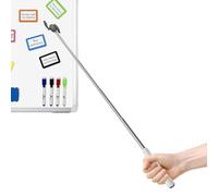 Bâtonnet Rétractable pour Présentations | Pointeur Main Extensible,Bâton de Présentation pour Tableau Blanc et Salle de Classe d'Enseignant