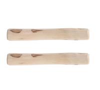 Bâtonnets à Mâcher en Bois pour Chiens - 2X Bâton À Mâcher En Bois Pour Chien - Friandises Naturelles pour Mâcheur Agressif Destinées à l'Exercice de Dentition des Chiots et à l'Enrichissement des