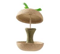 Bâtonnets à mâcher en forme de fruit - Dimensions du produit : 8 x 8 x 8 cm, matériau en farine de blé et de maïs naturel, poids 120 g | Structure robuste qui éveille l'intérêt, cadeau pour plus