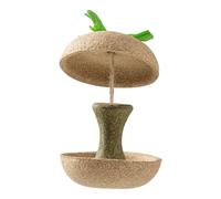 Bâtonnets à mâcher en forme de lapin en forme de fruit - 8 x 8 x 8 cm Dimensions du produit, farine de blé de maïs naturelle, poids 120 g | Structure robuste suscitant l'intérêt des animaux de