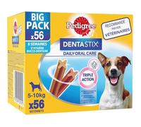 Bâtonnets à Mâcher - PEDIGREE - Dentastix - 56 Bâtonnets - Pour Petit Chien 5-10kg - Hygiène Bucale