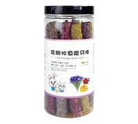 Bâtonnets À Mâcher pour Lapins - 18 Pièces Jouets Naturels À Ronger pour Lapin | Friandises Saines Jouets À Mâcher pour Chinchilla Écureuil Et Petits Animaux D'Intérieur